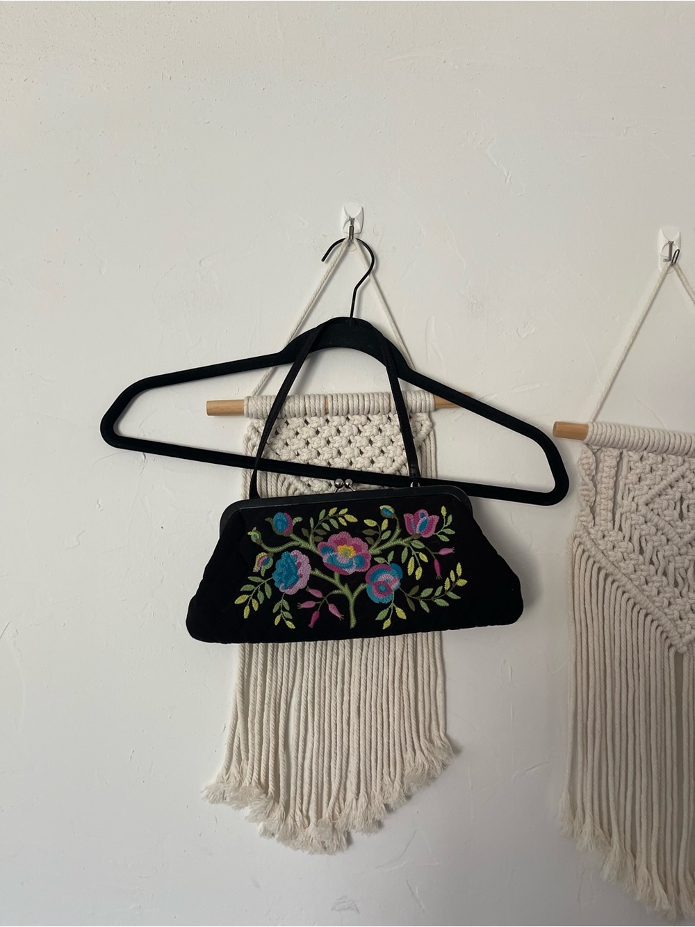 Vera Bradley Veronique Embroidered Floral Shoulder Bag